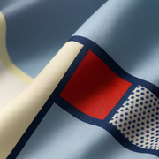 Sciarpa di seta Casual Tricolore Decorazione Donna | La Parisienne