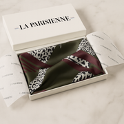 Sciarpa quadrata 100% seta Chic | La Parisienne