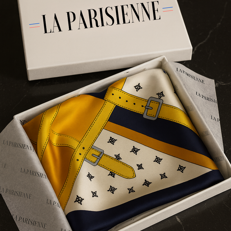 Quadrato donna 100% seta La Parisienne