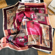 Quadrato chic 100% seta per donna | La Parisienne