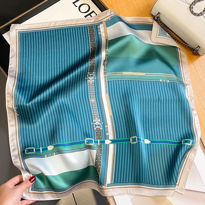 Quadrato 100% seta Decorazione Chic Donna | Il Parigino