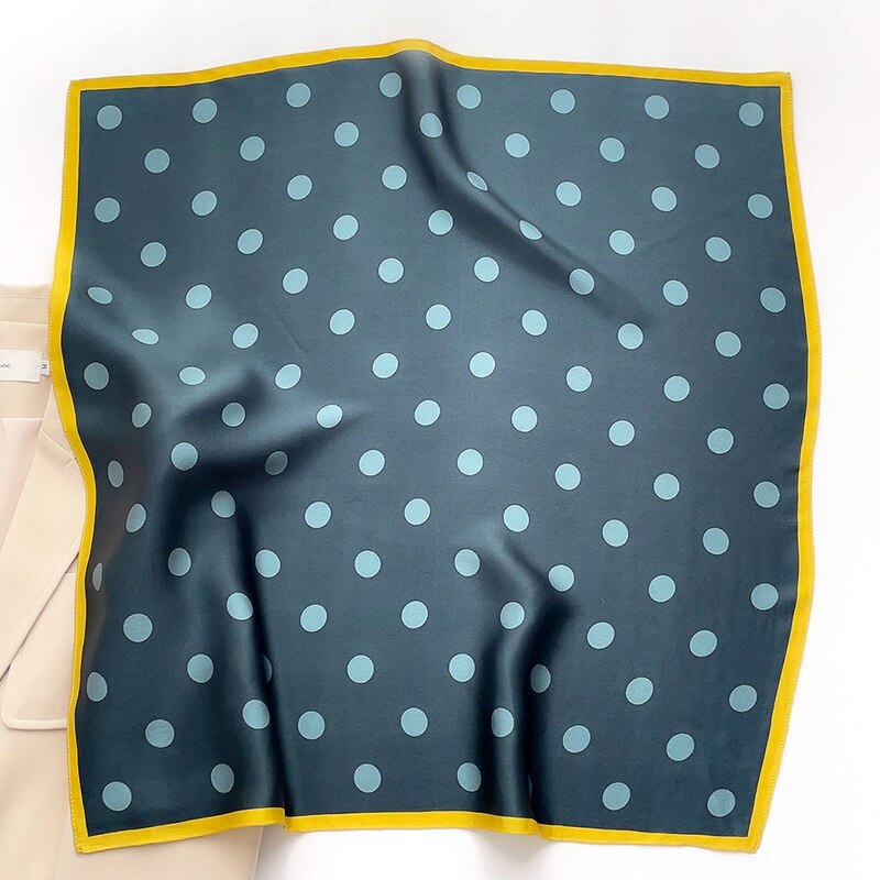 Elegante sciarpa quadrata da donna 100% seta | La Parisienne