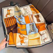 Quadrato chic 100% seta per donna | La Parisienne