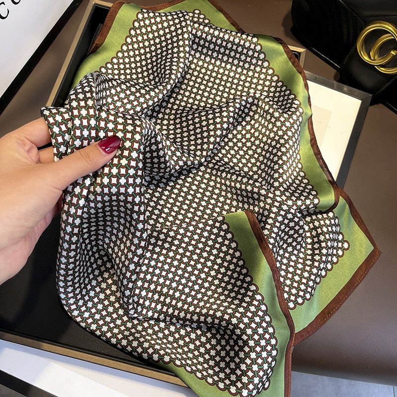 Quadrato di seta 100% originale per donna | La Parisienne