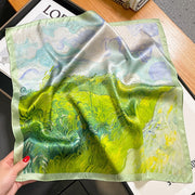 100% Seta Artistica Quadrato | Il Parigino