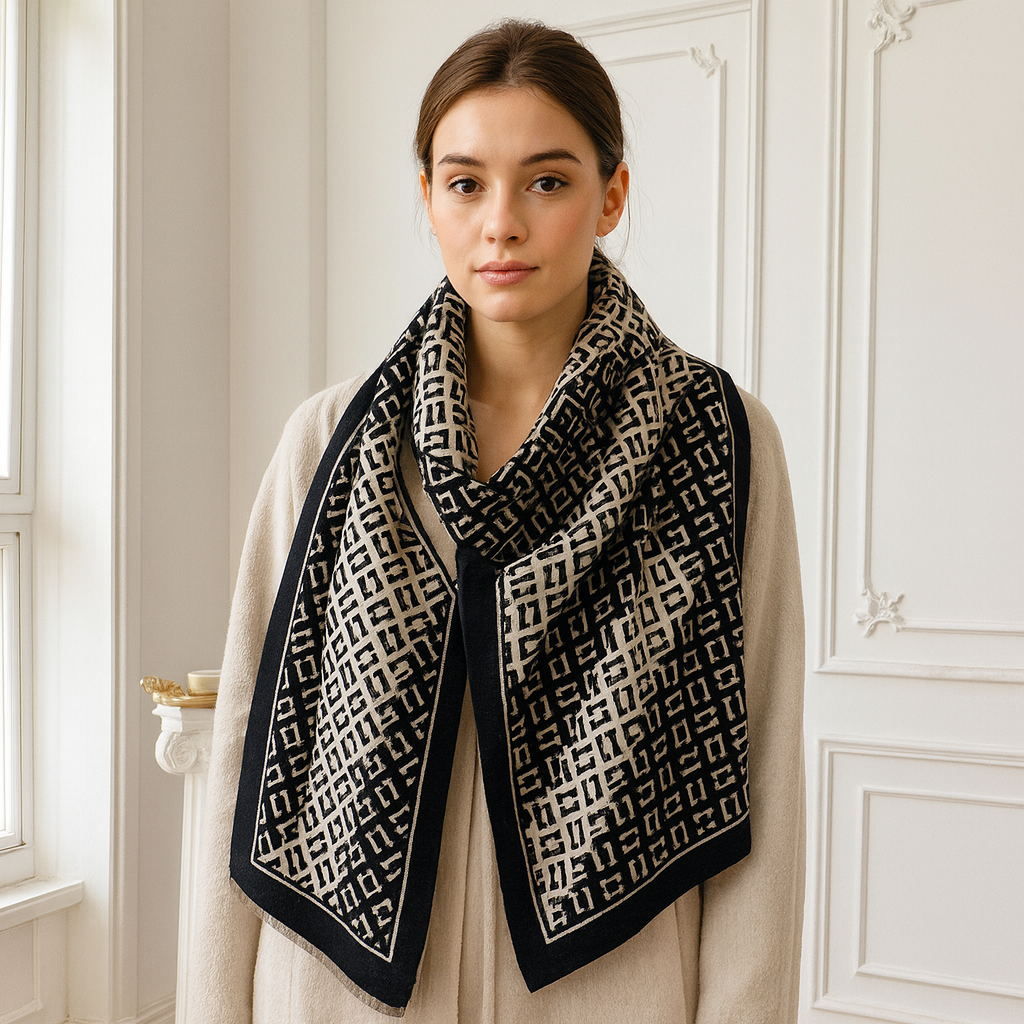 Sciarpa elegante e senza tempo Louvre | La Parisienne