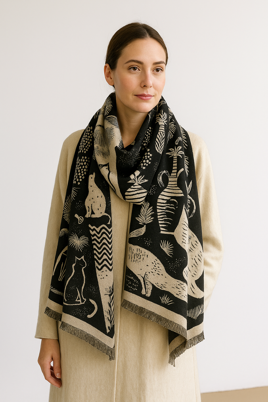 Elegante sciarpa Notre-Dame | La Parisienne