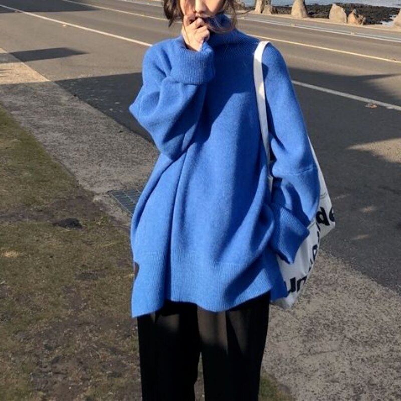 Maglia dolcevita casual da donna. La Parisienne