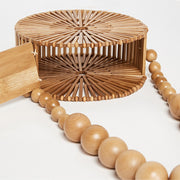 Borsa da spiaggia in bambù | La Parisienne