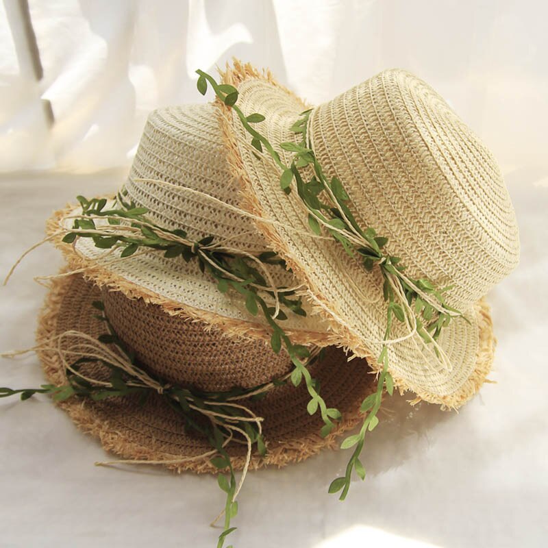 Cappello di paglia da donna con decorazioni naturali | Il Parigino