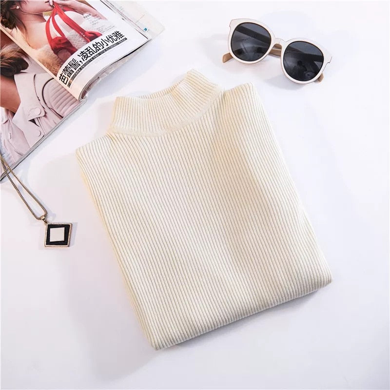 Maglione donna in cotone slim-fit La Parisienne