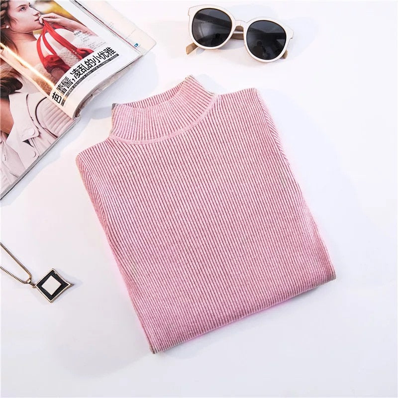 Maglione donna in cotone slim-fit La Parisienne