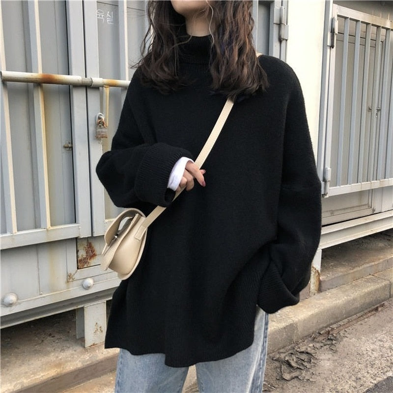 Maglia dolcevita casual da donna. La Parisienne