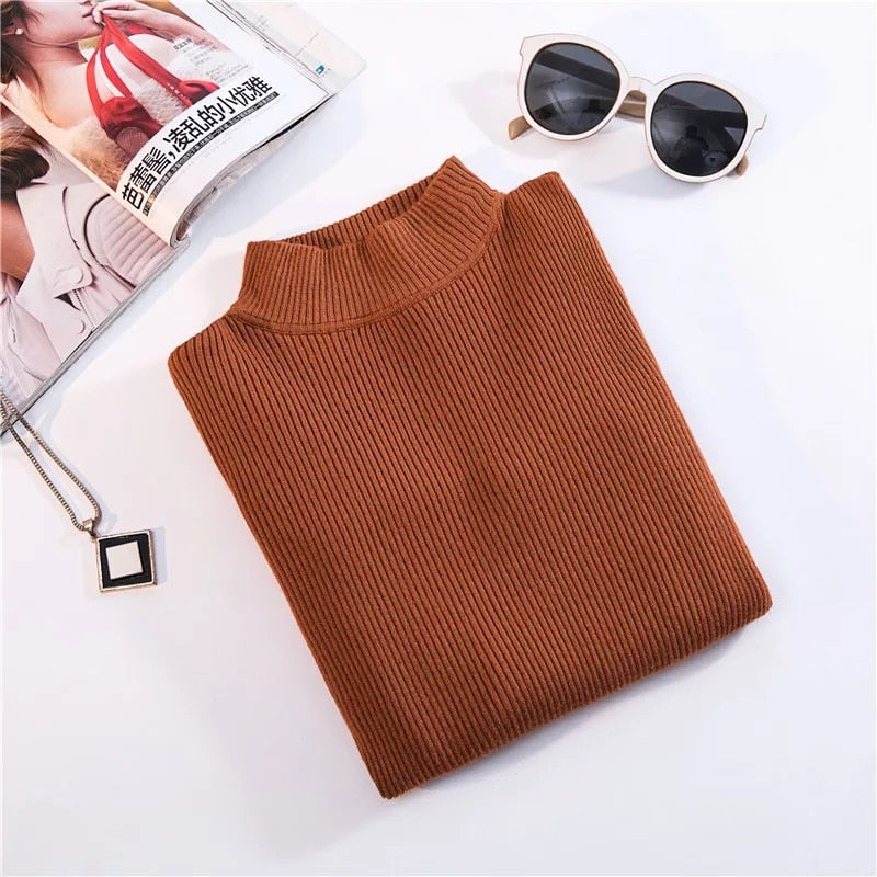 Maglione donna in cotone slim-fit La Parisienne