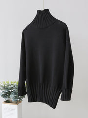 Maglione casual da donna in lana e cotone | La Parisienne