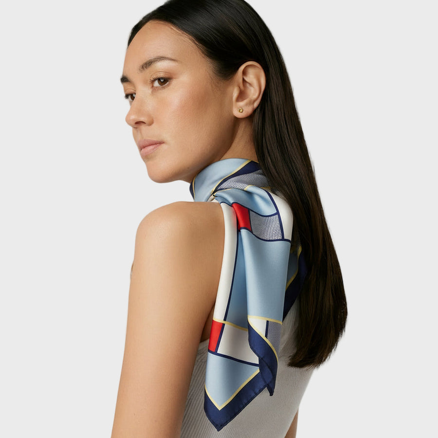 Sciarpa 100% seta Signature | La Parisienne