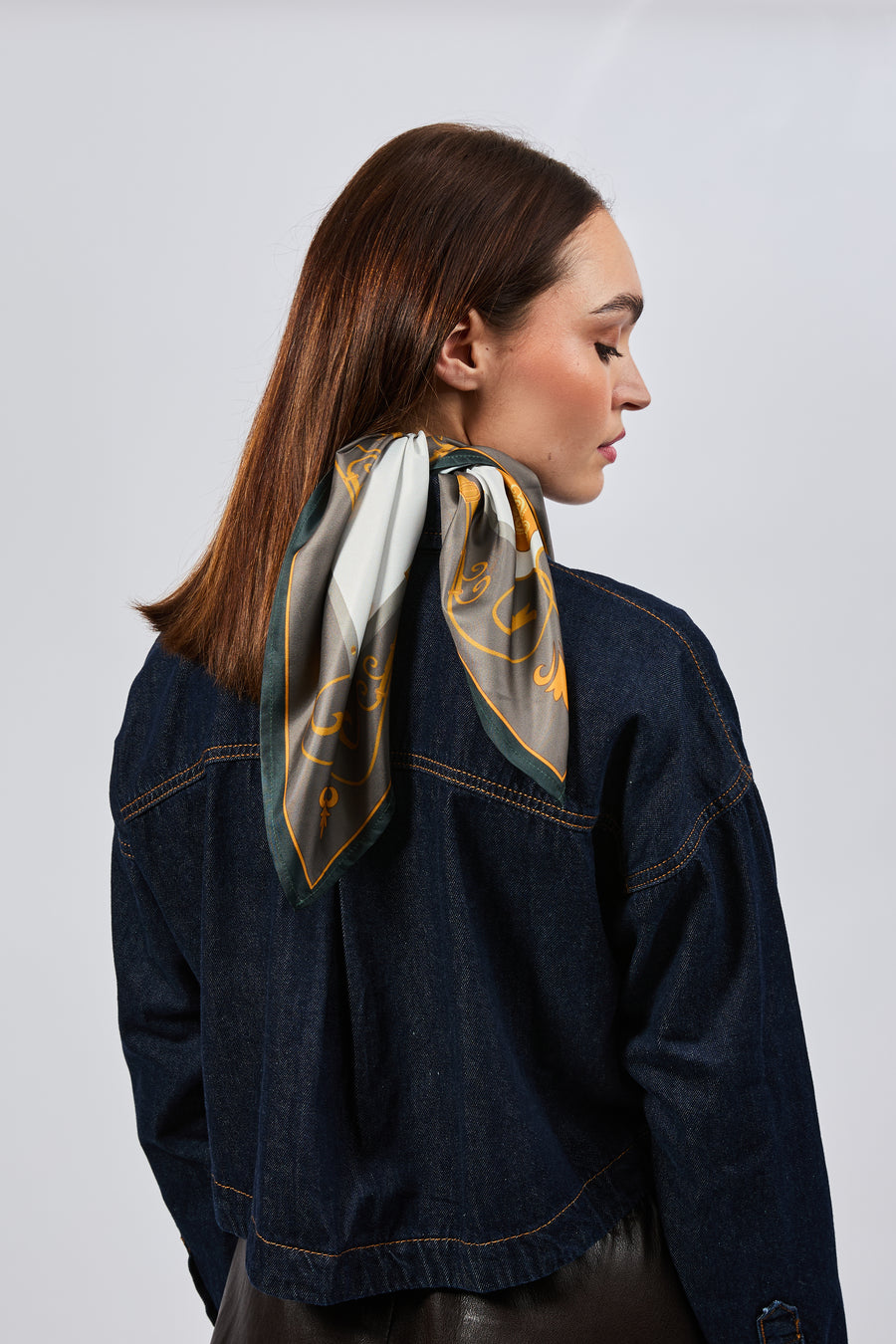 Sciarpa 100% seta Signature | La Parisienne