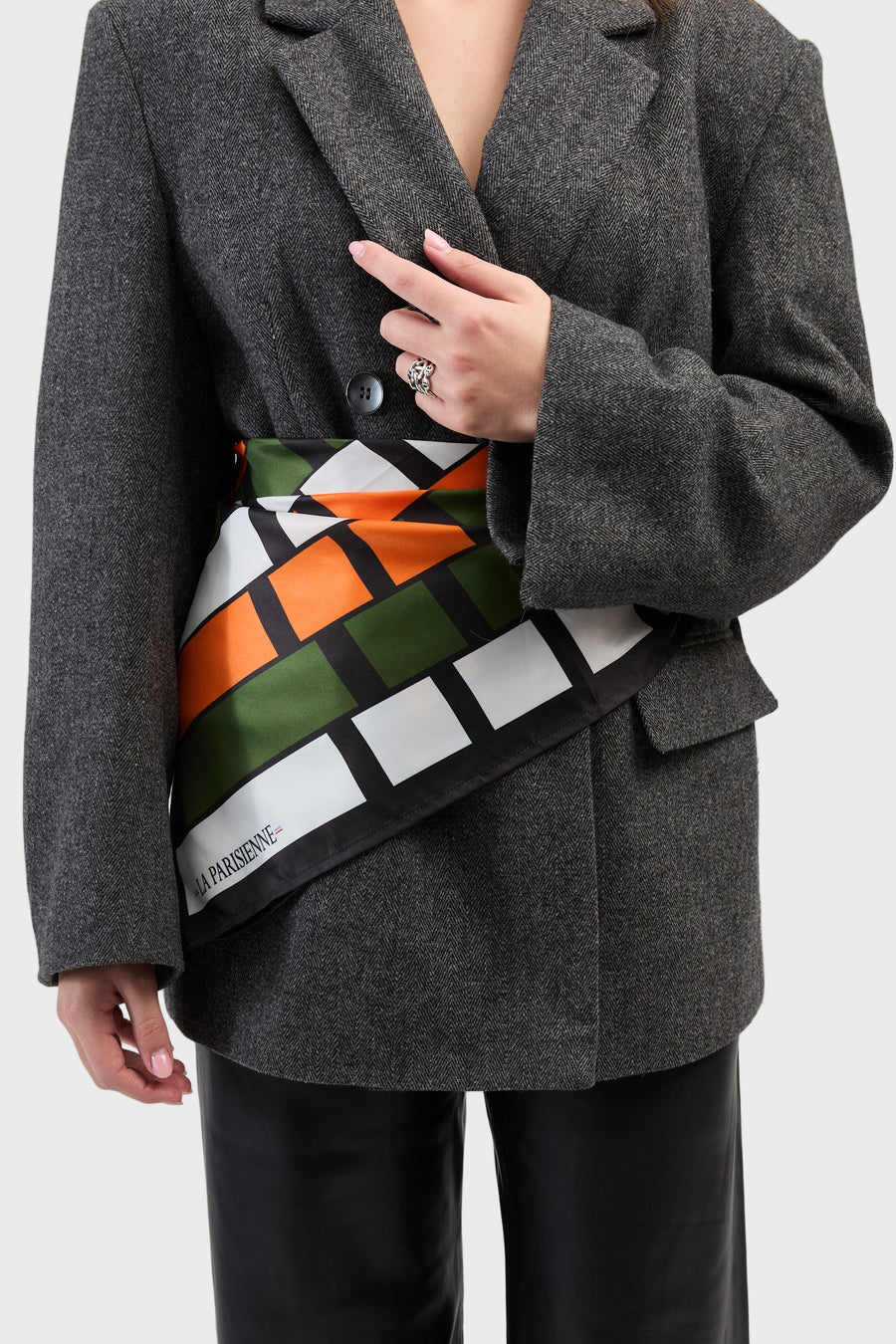 Sciarpa 100% seta Signature | La Parisienne