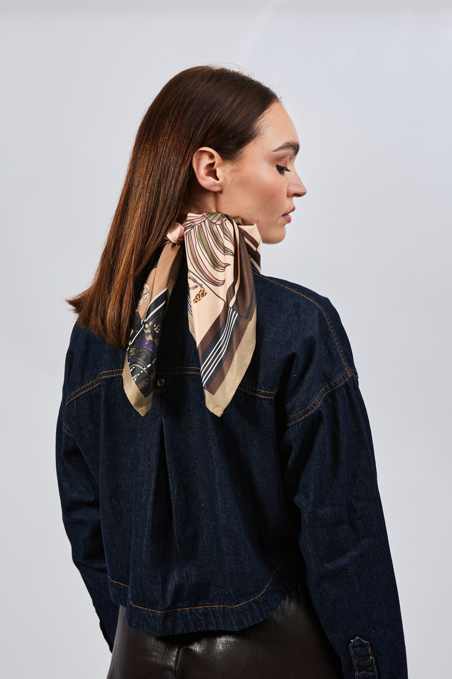 Sciarpa 100% seta Signature | La Parisienne