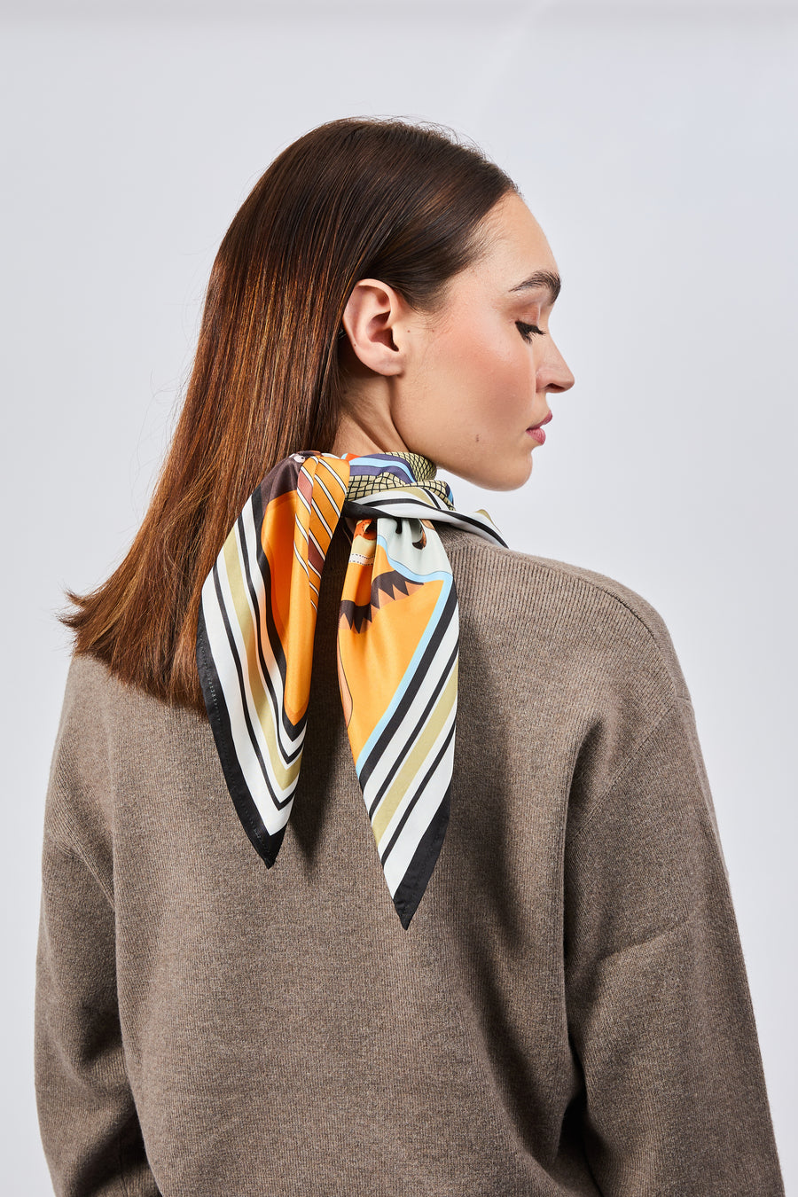 Sciarpa 100% seta Signature | La Parisienne