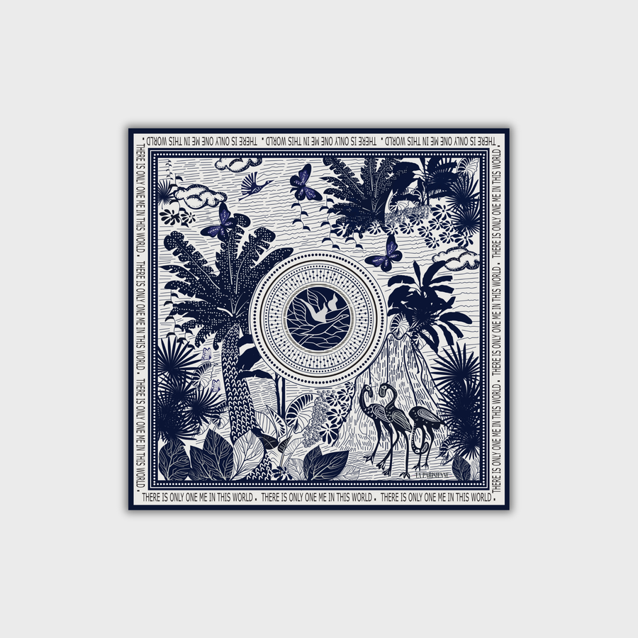 Sciarpa 100% seta Signature | La Parisienne