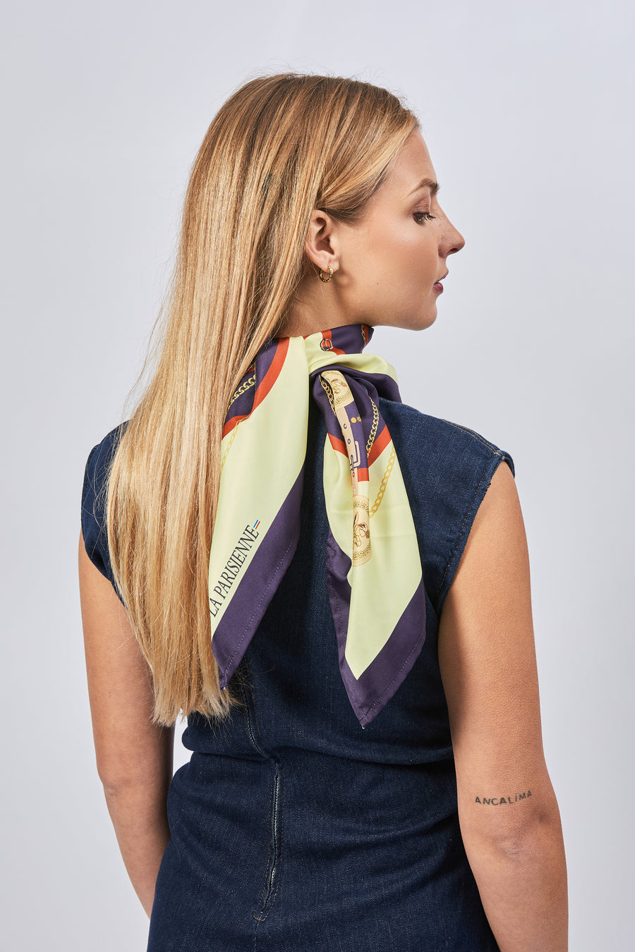 Sciarpa 100% seta Signature | La Parisienne