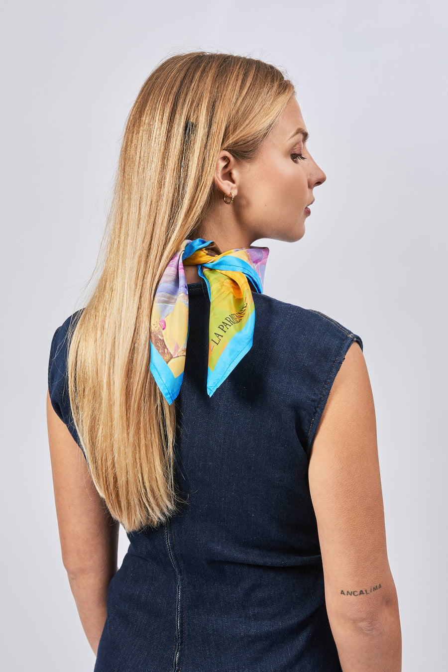 Sciarpa 100% seta Signature | La Parisienne