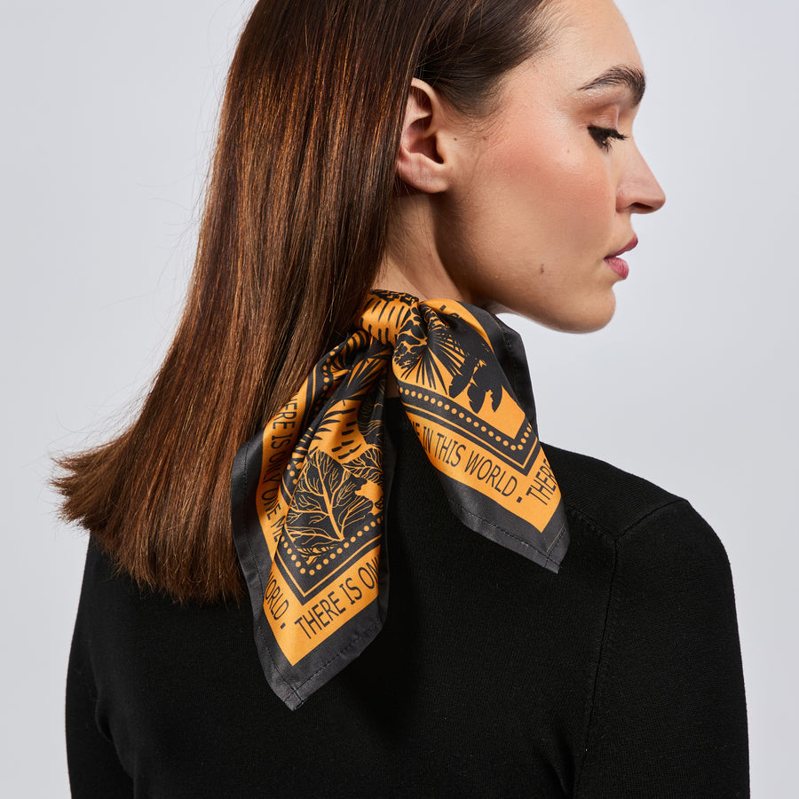 Sciarpa 100% seta Signature | La Parisienne