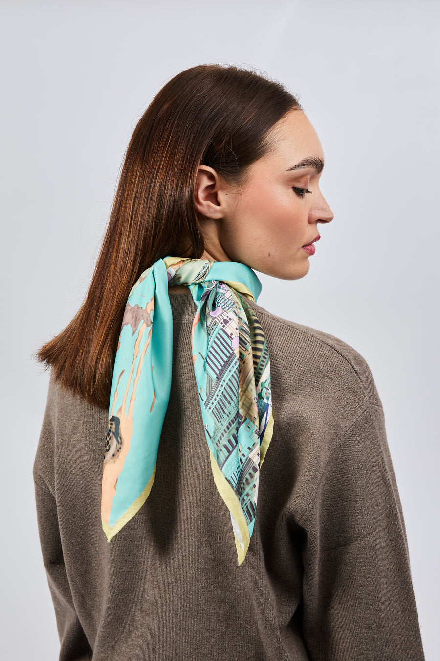 Sciarpa 100% seta Signature | La Parisienne