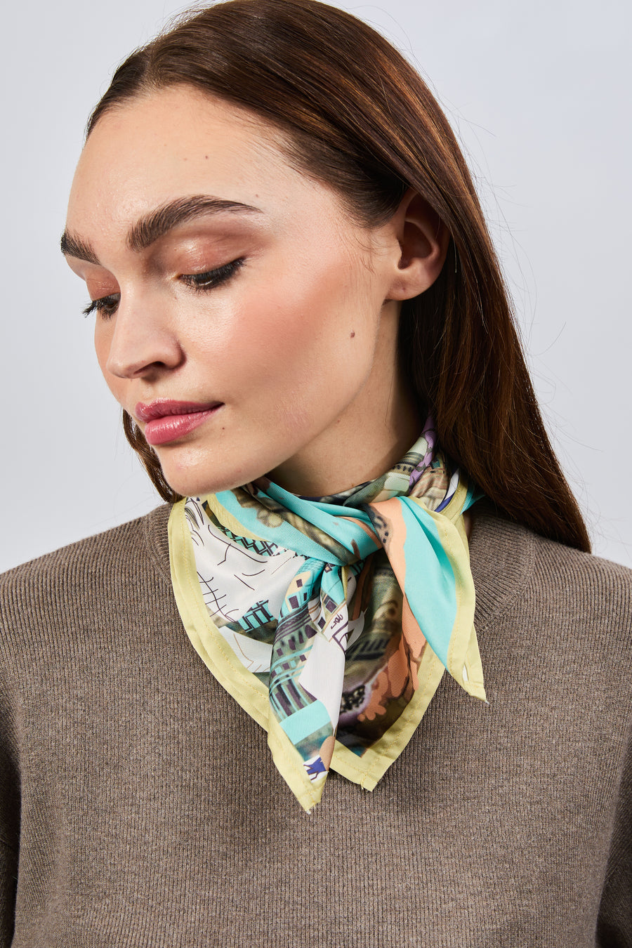 Sciarpa 100% seta Signature | La Parisienne