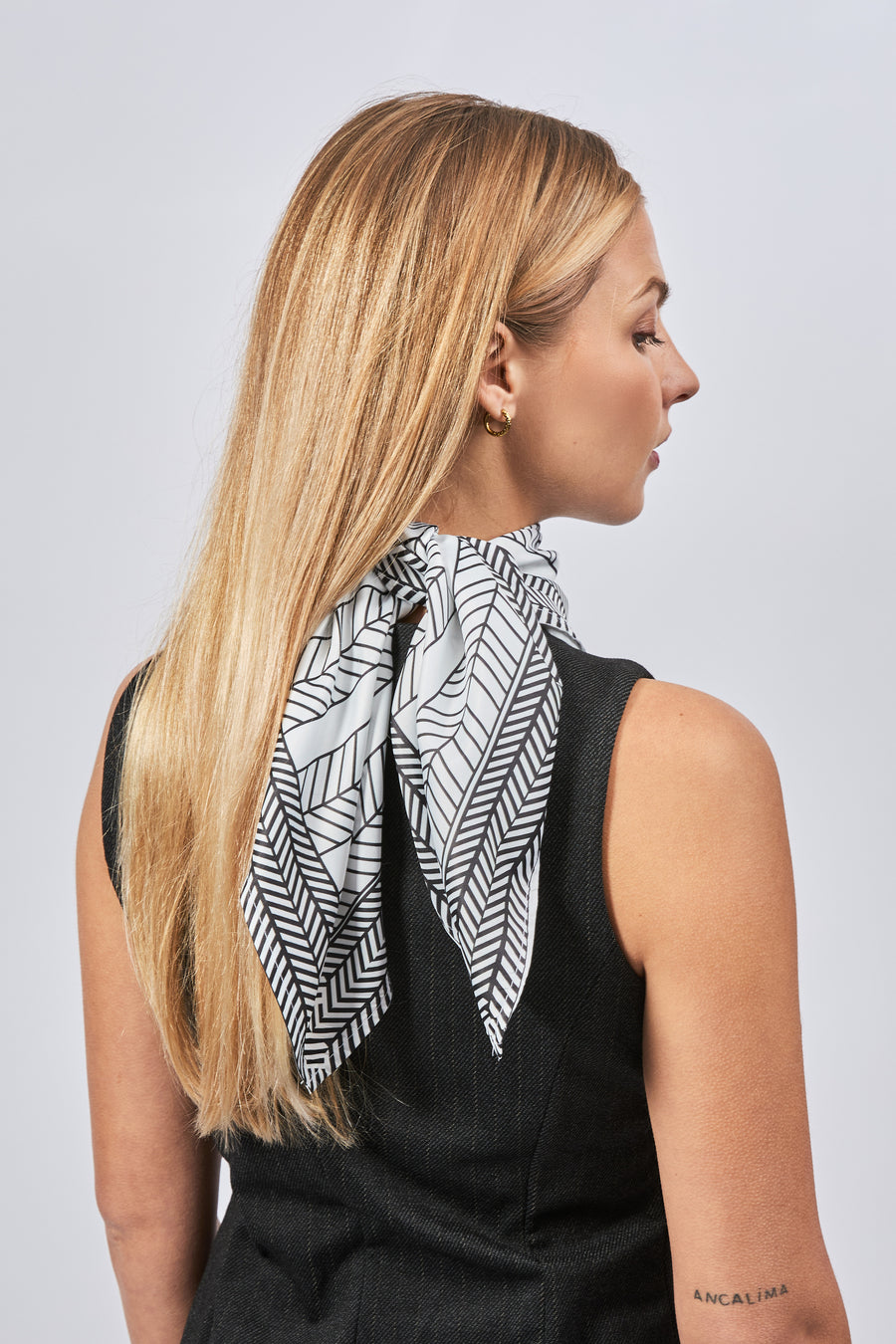 Sciarpa 100% seta Signature | La Parisienne