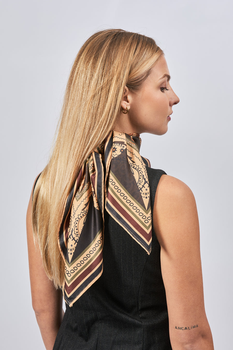 Sciarpa 100% seta Signature | La Parisienne