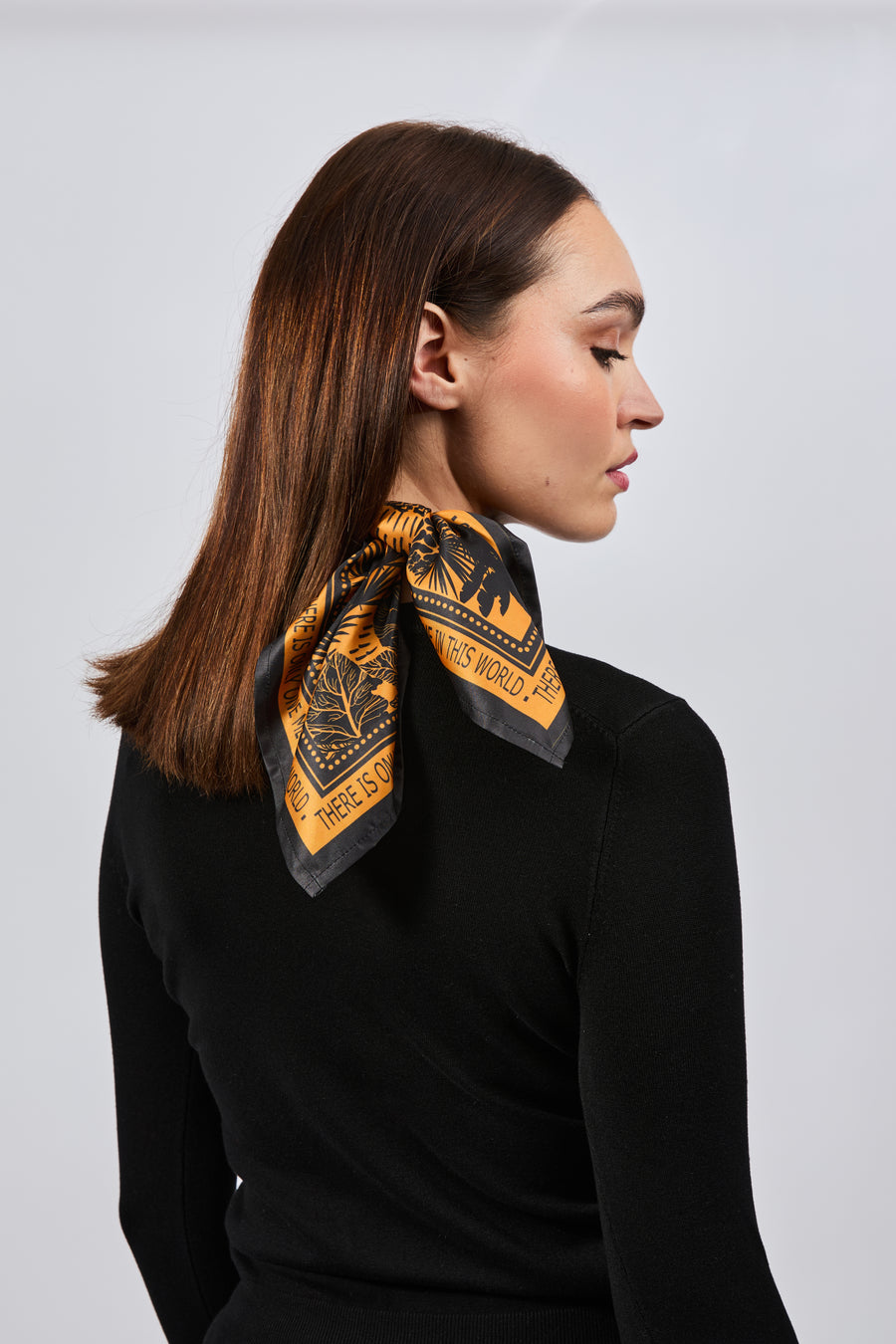 Sciarpa 100% seta Signature | La Parisienne