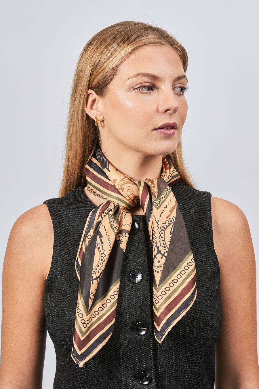 Sciarpa 100% seta Signature | La Parisienne