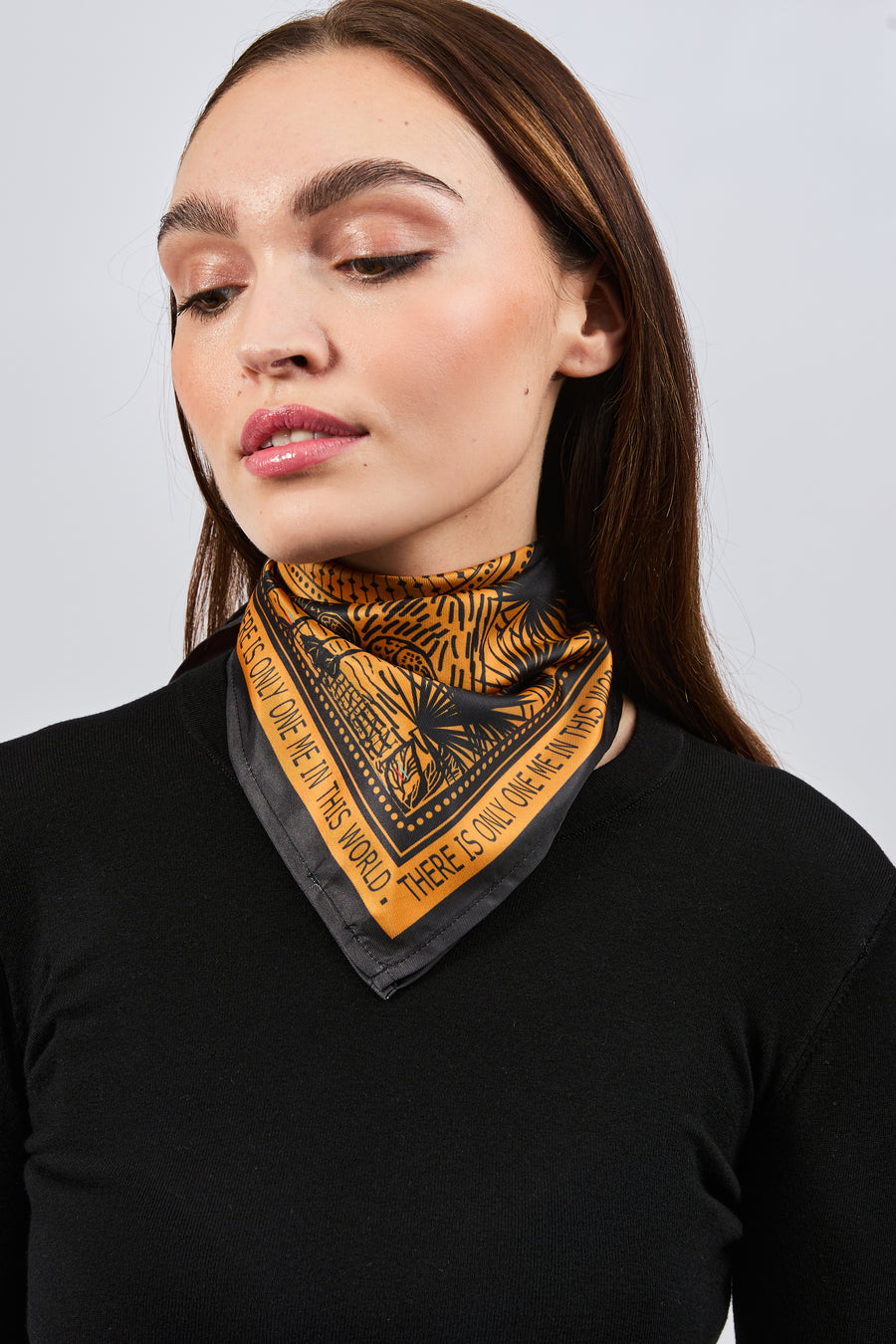 Sciarpa 100% seta Signature | La Parisienne