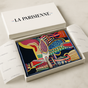100% Seta Quadrato Decorazione moderna Donna | La Parisienne