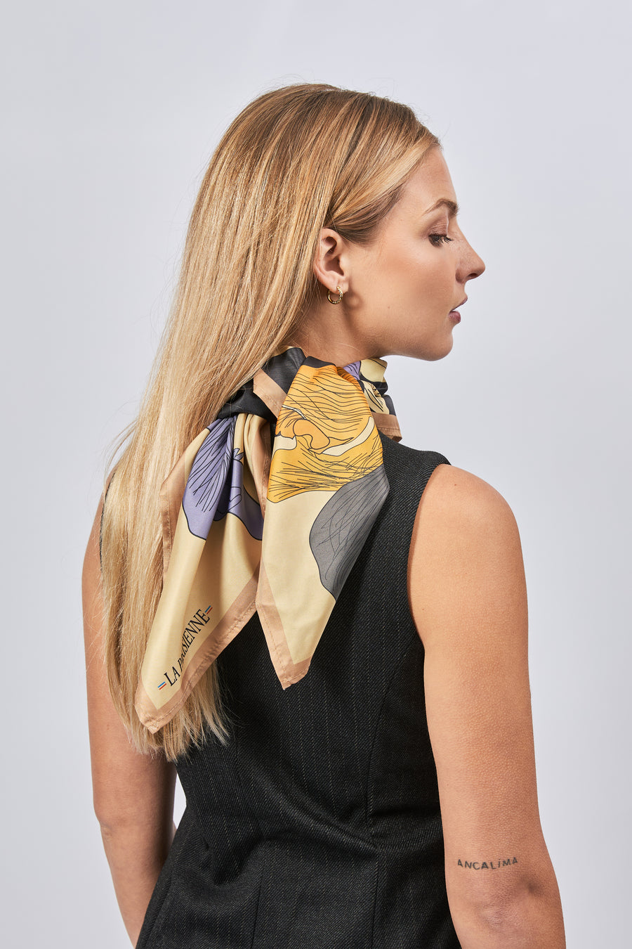 Sciarpa 100% seta Signature | La Parisienne