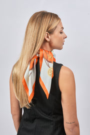 Sciarpa 100% seta Signature | La Parisienne