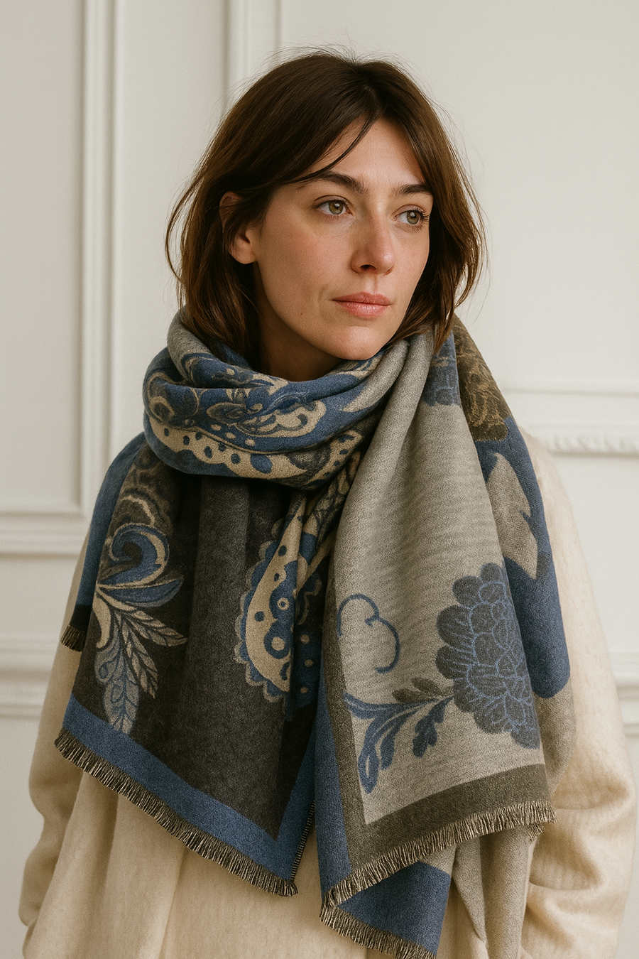 Sciarpa invernale da donna Sacré-Coeur | La Parisienne