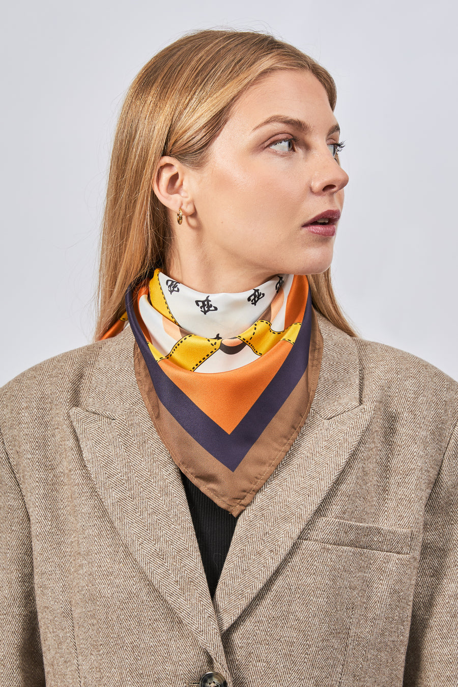 Sciarpa 100% seta Signature | La Parisienne