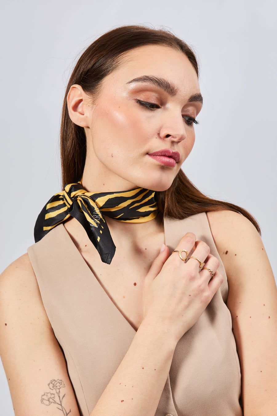 Sciarpa 100% seta Signature | La Parisienne