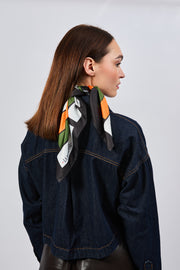 Sciarpa 100% seta Signature | La Parisienne