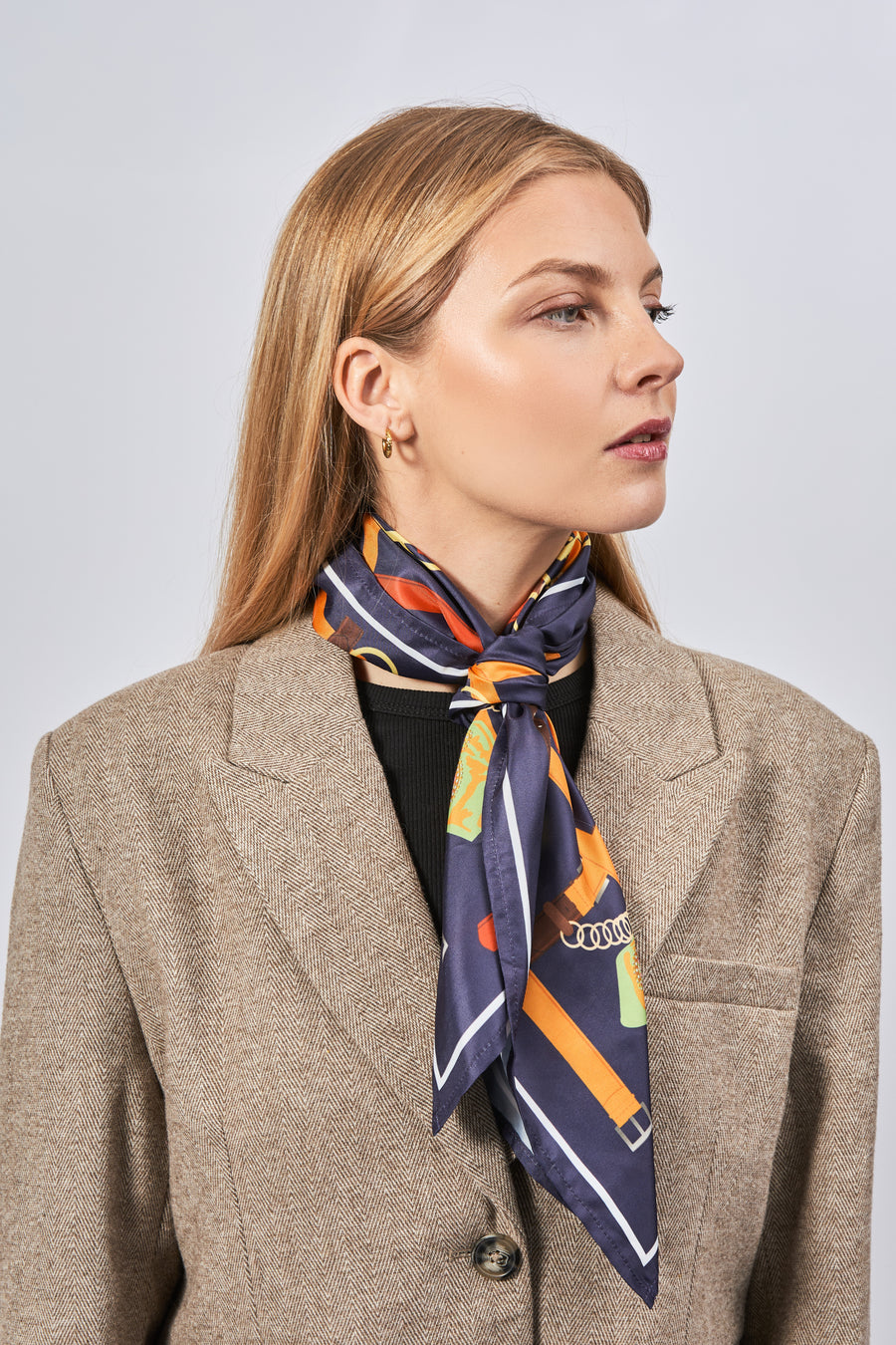 Sciarpa 100% seta Signature | La Parisienne