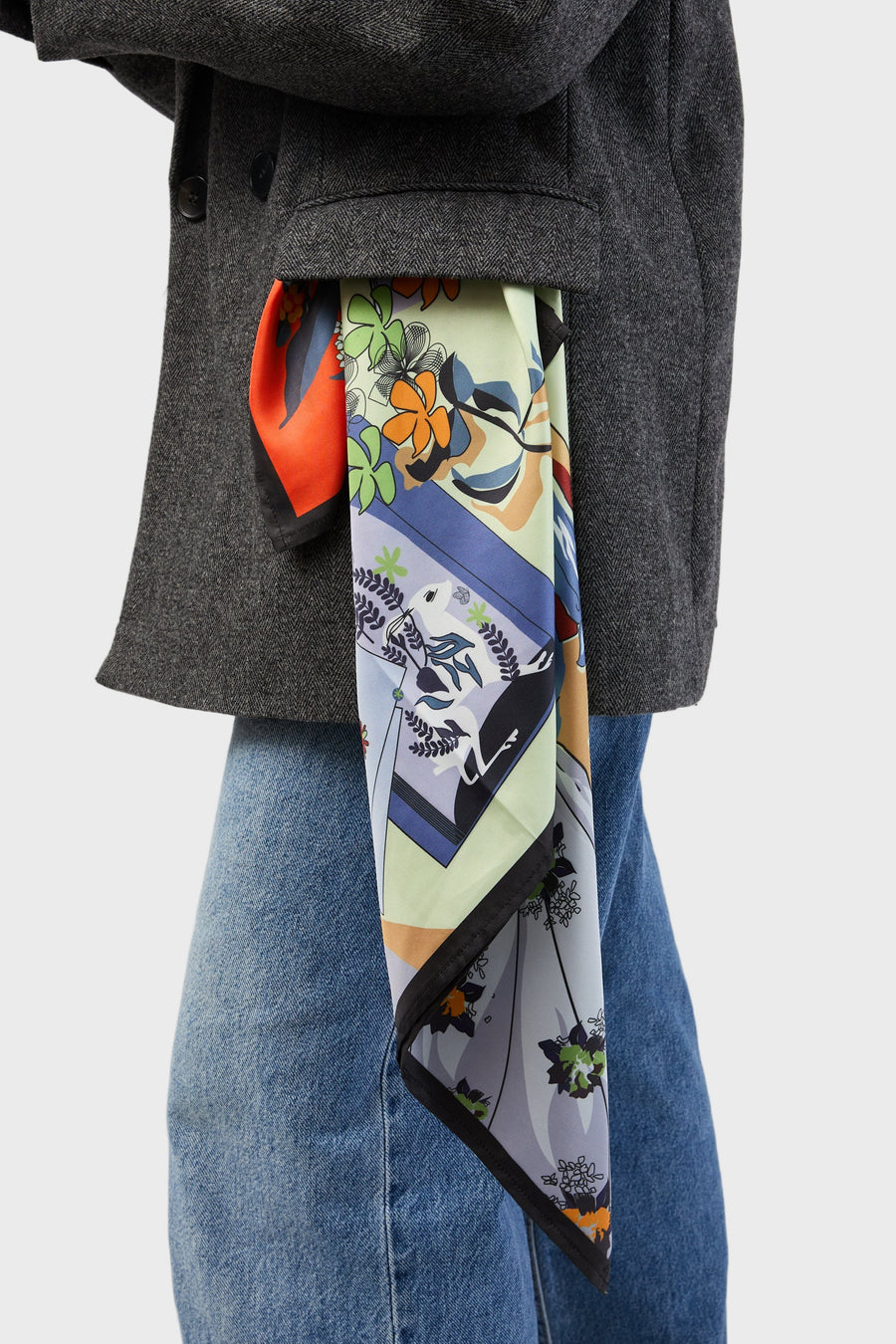 Sciarpa 100% seta Signature | La Parisienne