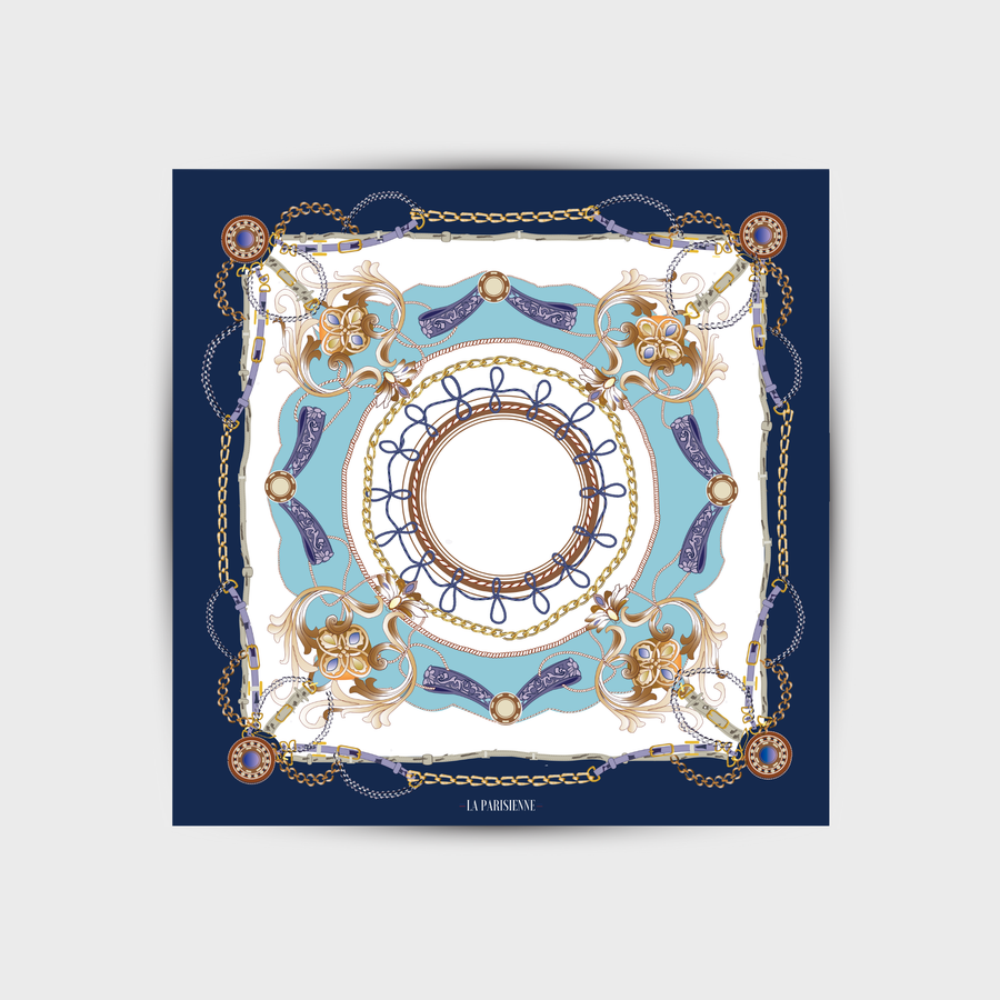 Sciarpa 100% seta Signature | La Parisienne