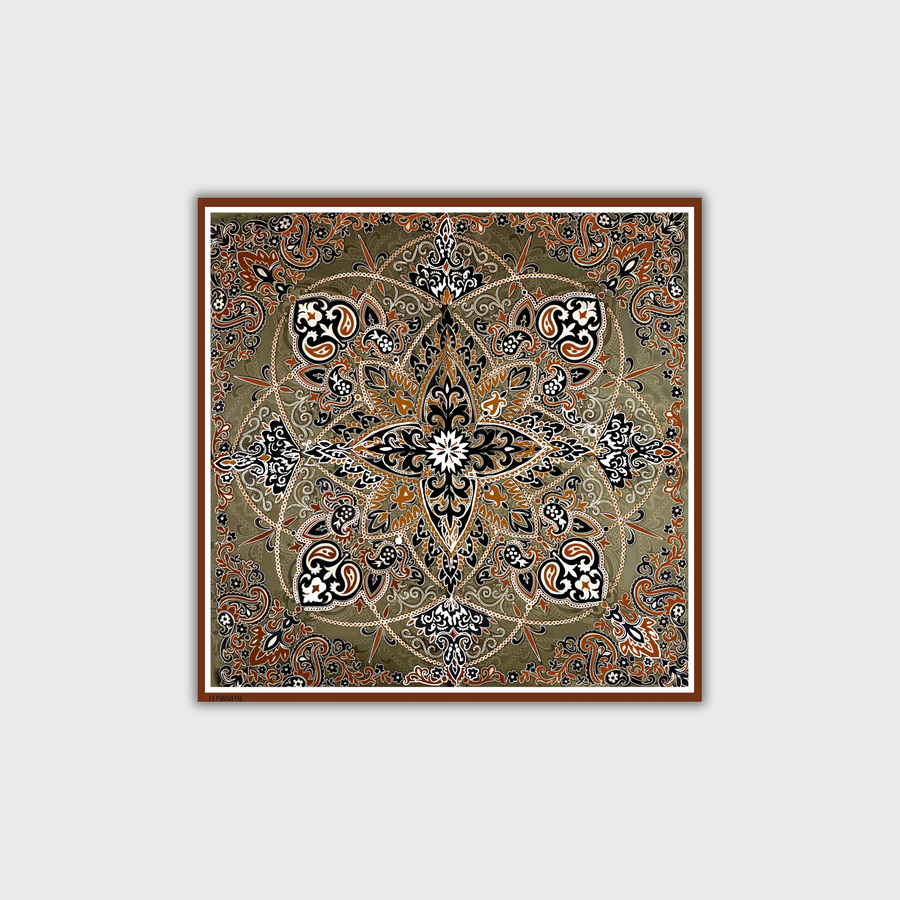 Sciarpa 100% seta Signature | La Parisienne