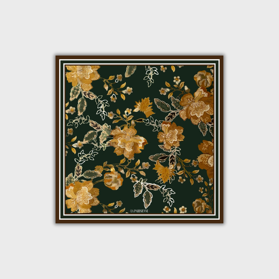 Sciarpa 100% seta Signature | La Parisienne