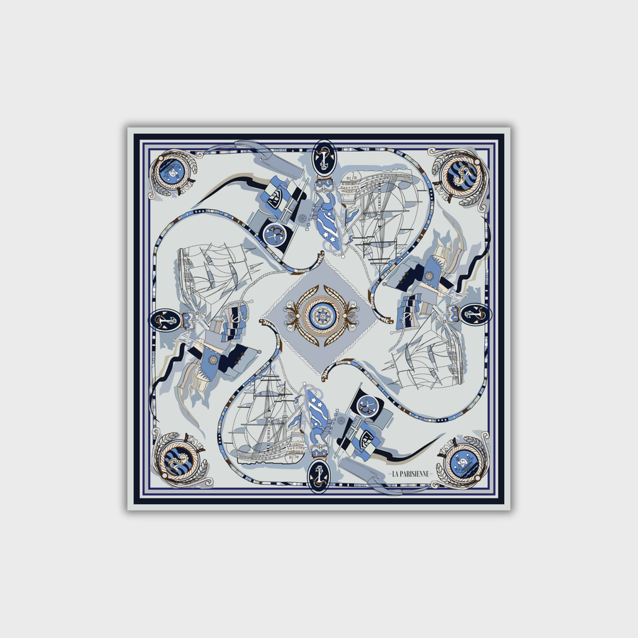 Sciarpa 100% seta Signature | La Parisienne