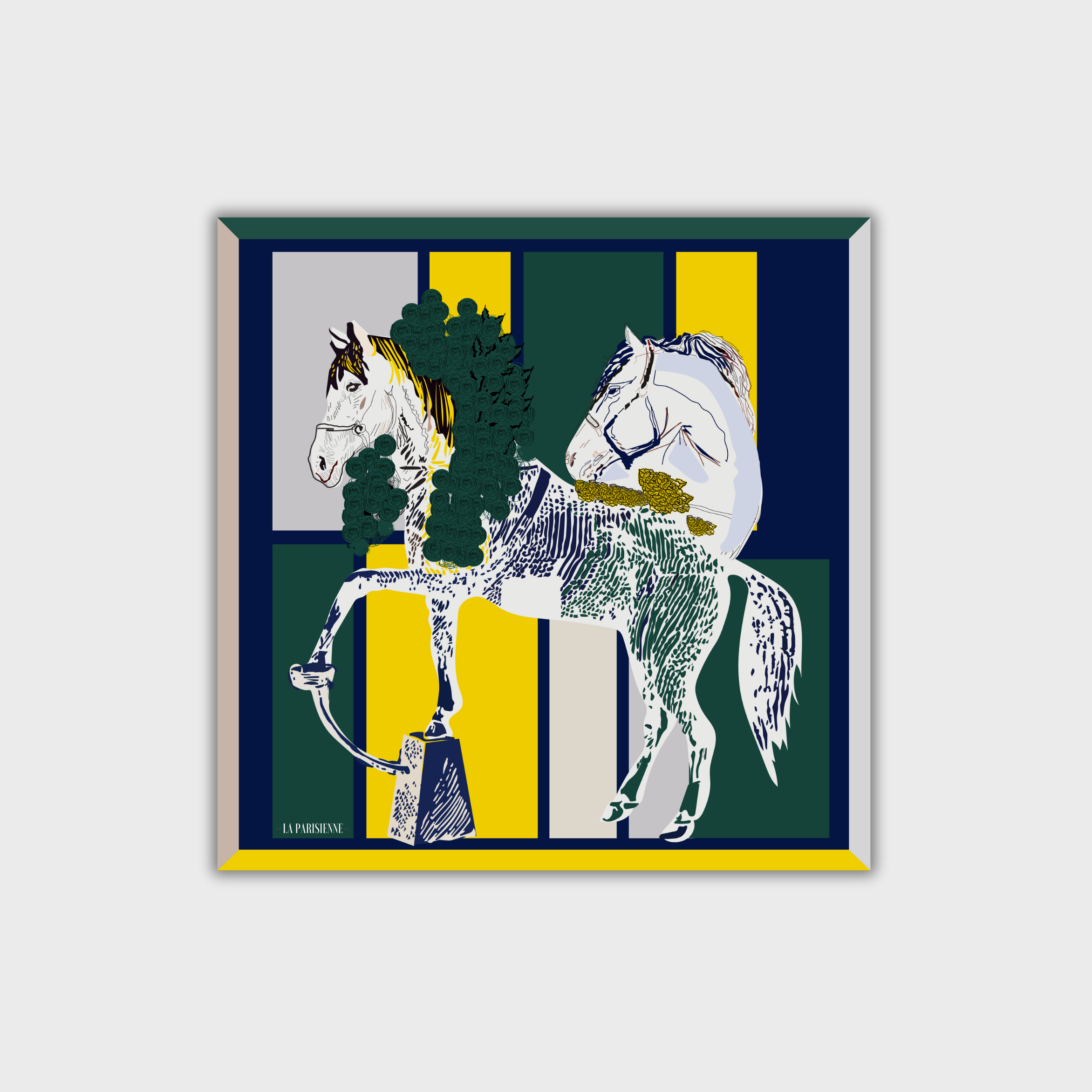 Sciarpa 100% seta Signature | La Parisienne