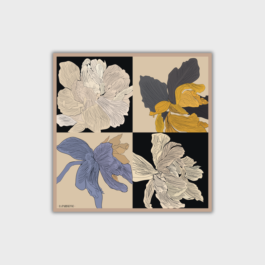 Sciarpa 100% seta Signature | La Parisienne